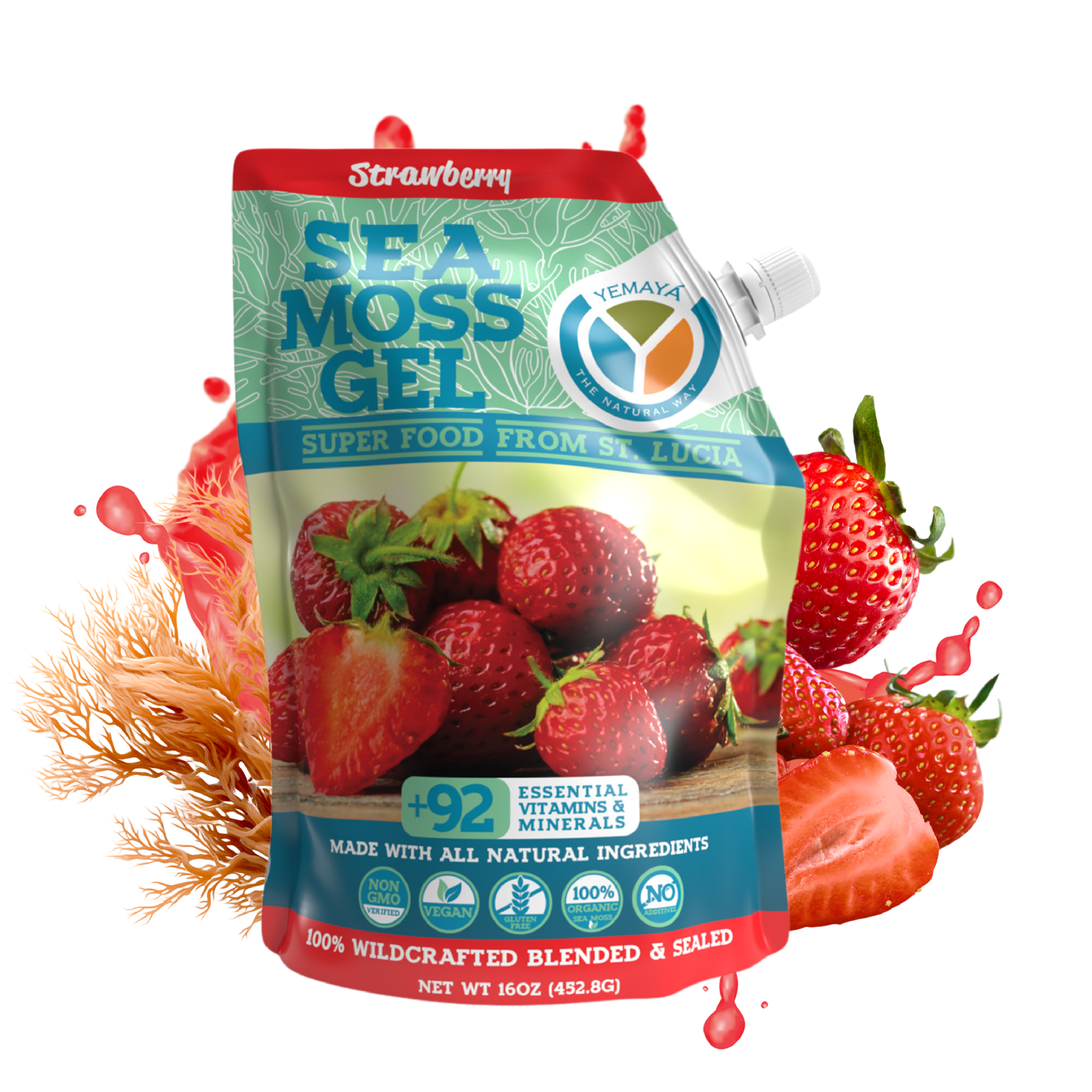 Sea Moss Gel - 16oz Wildcrafted