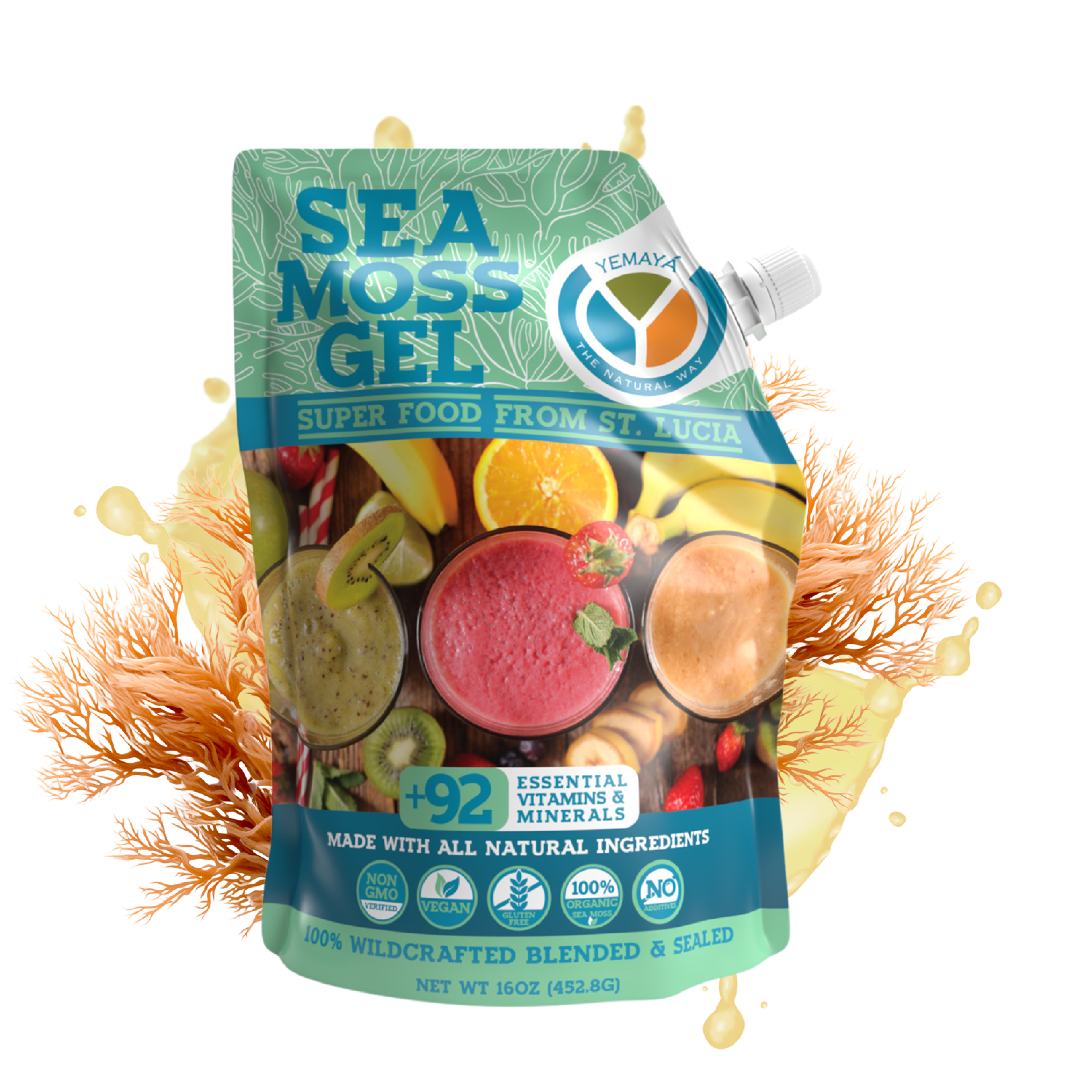 Sea Moss Gel - 16oz Wildcrafted