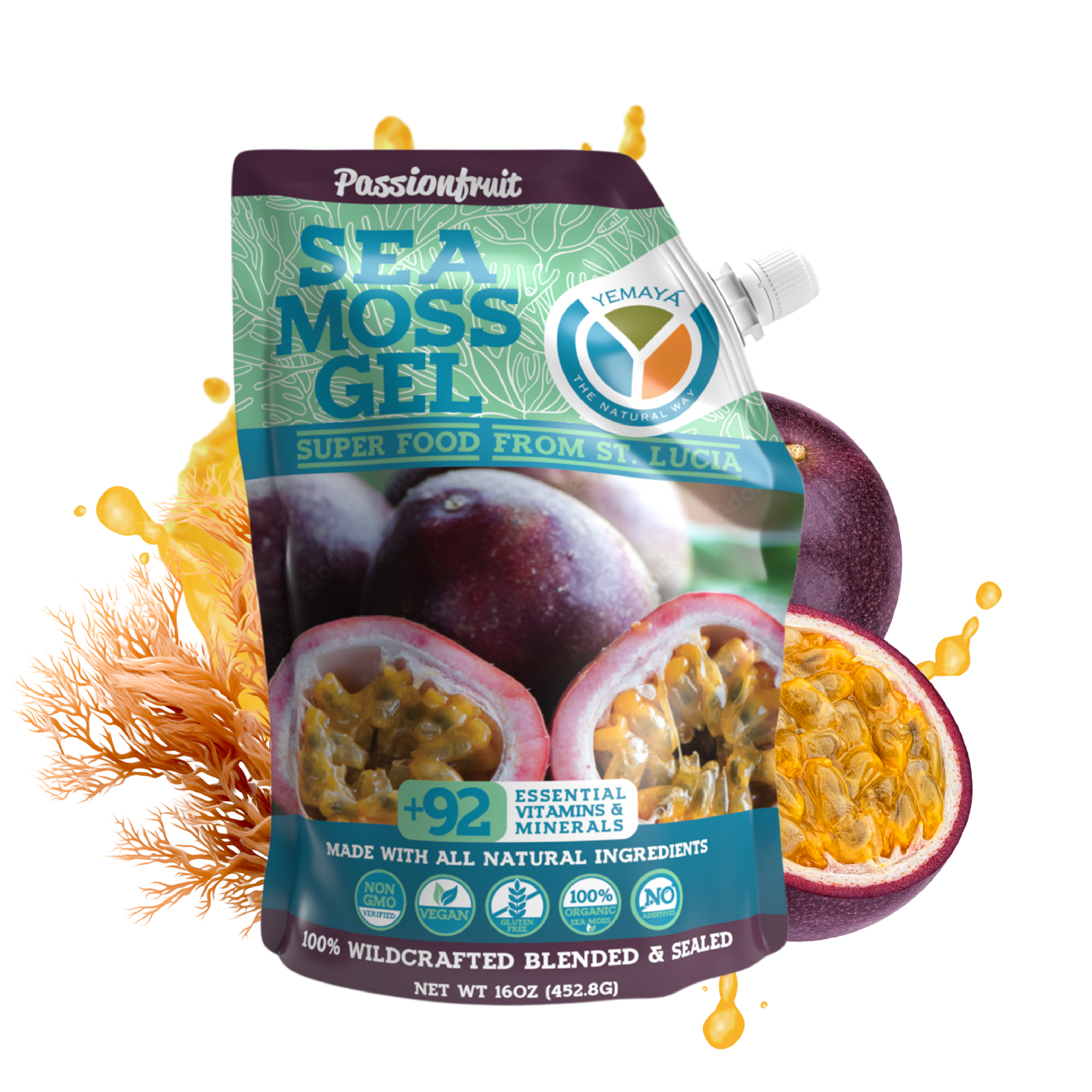 Sea Moss Gel - 16oz Wildcrafted