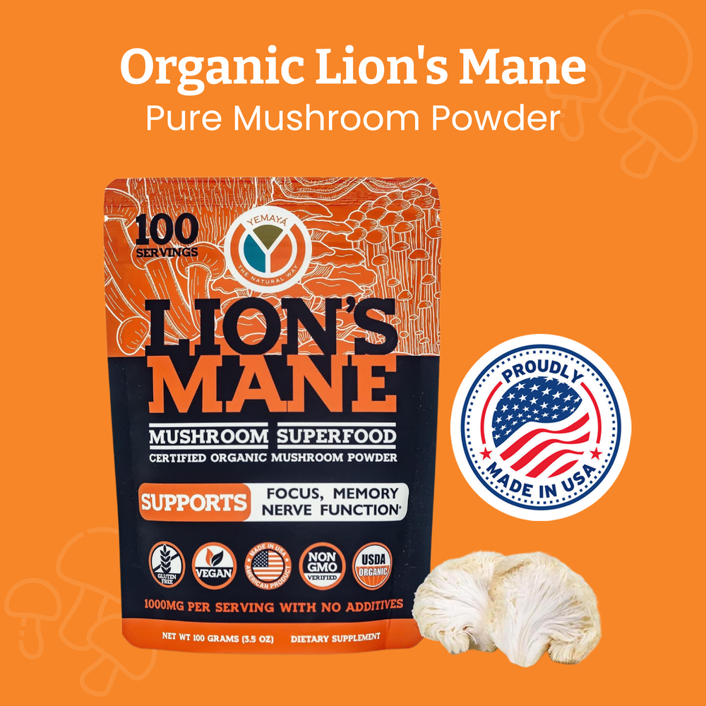 Lion's Mane Organic Powder