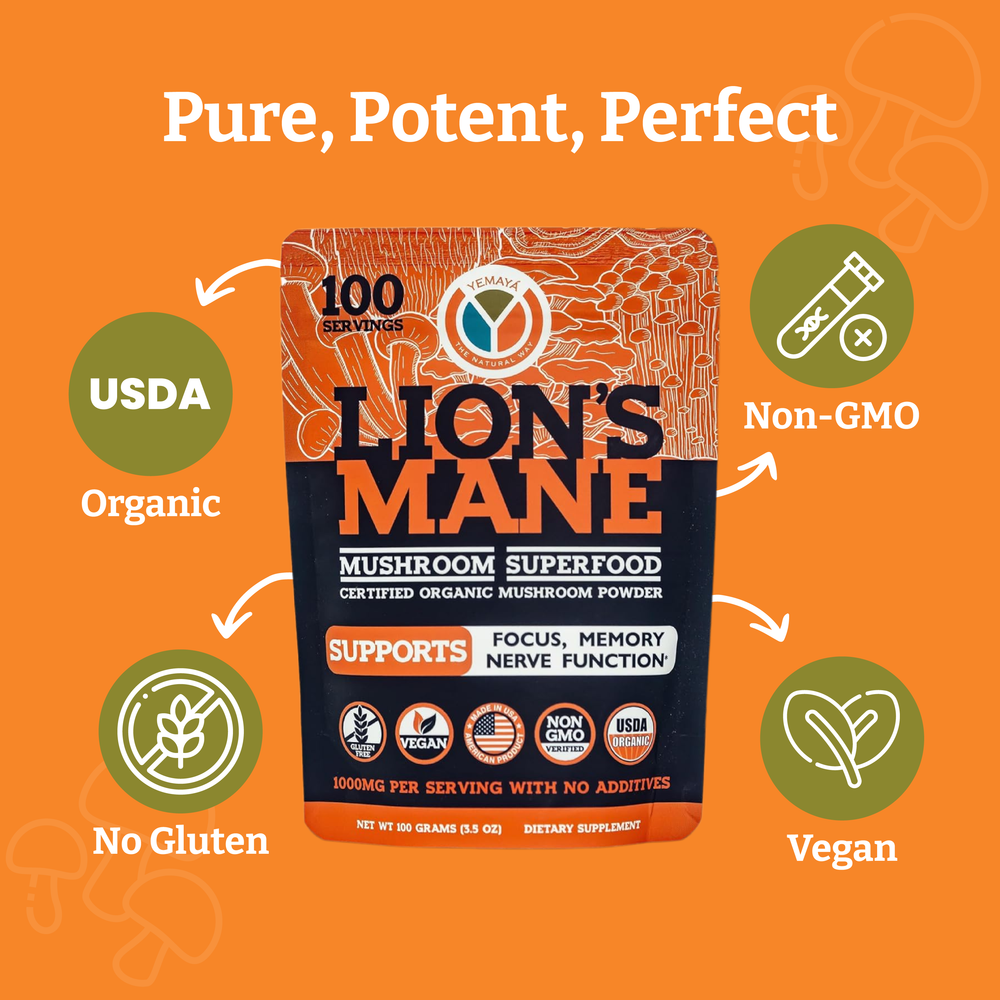 Lion's Mane Organic Powder