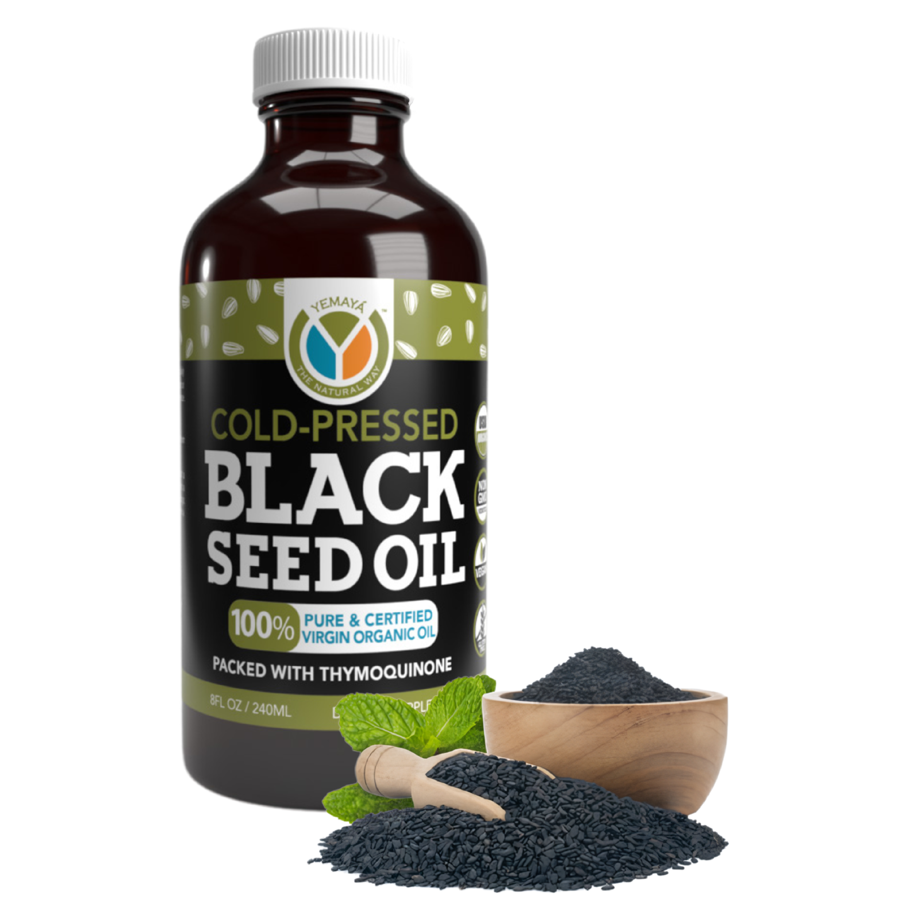 Virgin Black Seed Oil | Yemaya Organic