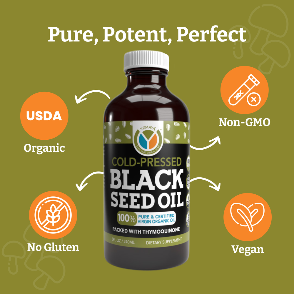 Virgin Black Seed Oil | Yemaya Organic