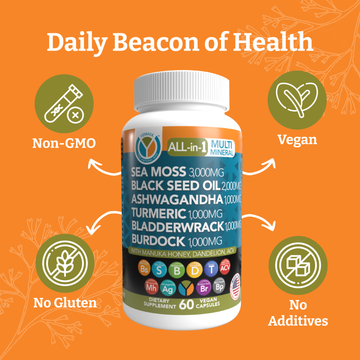 Multi-Mineral Sea Moss Black Seed Capsules