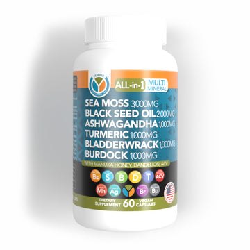 Multi-Mineral Sea Moss Black Seed Capsules