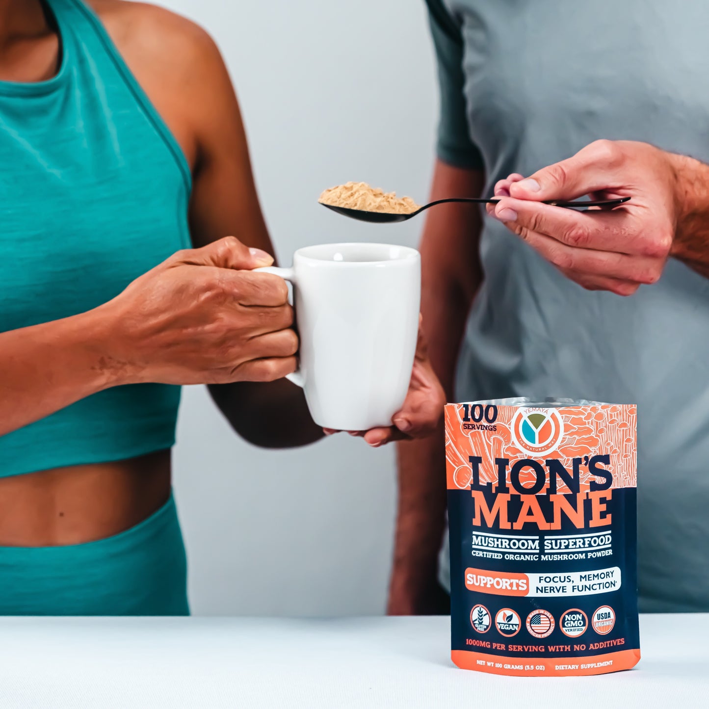 
                  
                    Lion's Mane Organic Powder
                  
                