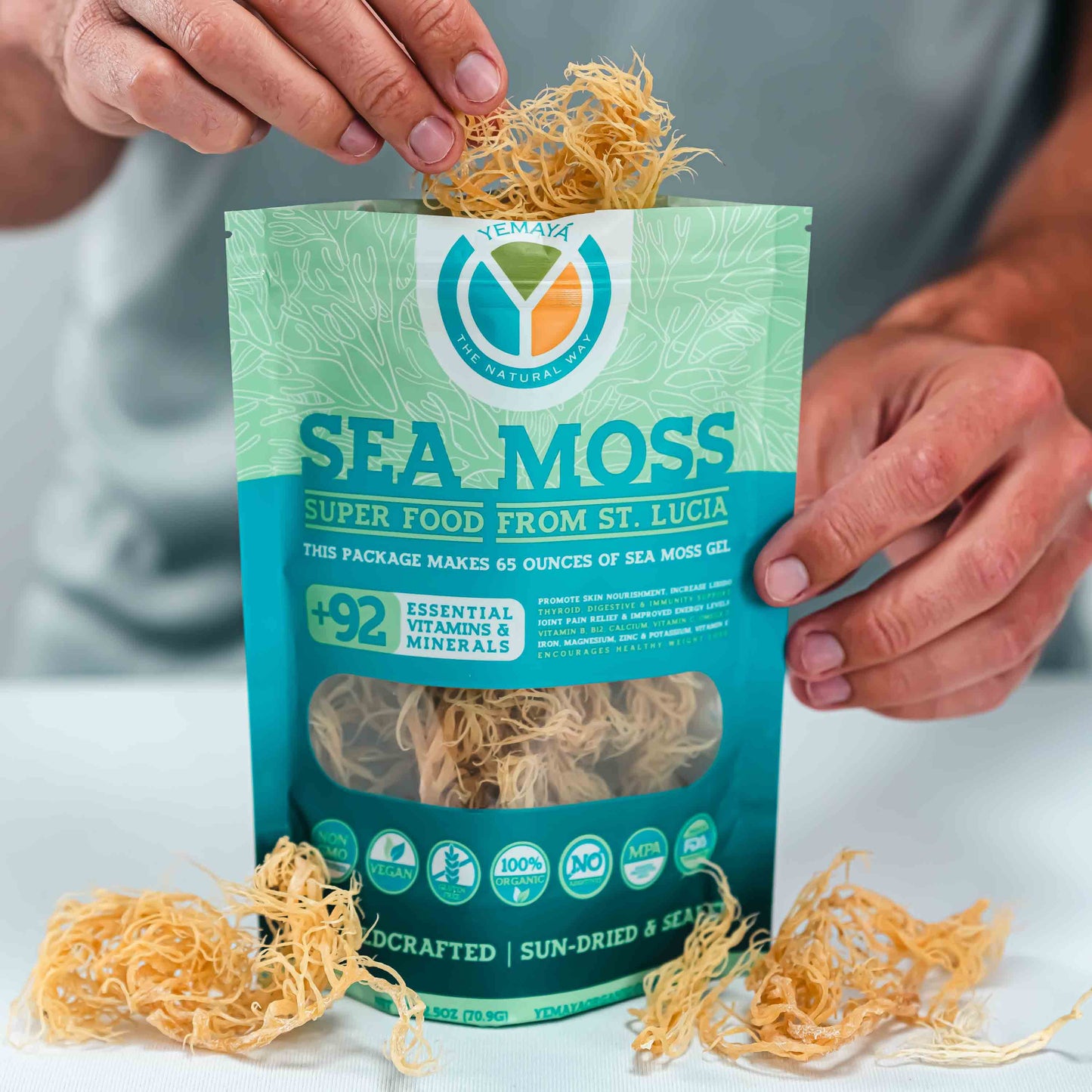 
                  
                    Wildcrafted GOLD Sea Moss 2.5 oz
                  
                
