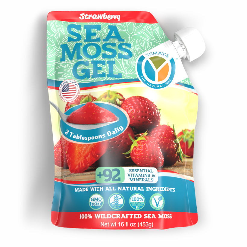 Flavor Sea Moss Gel | Wildcrafted Sea Moss | Yemaya Organic