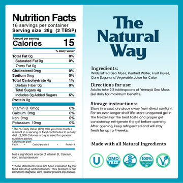 Sea Moss Gel - 16oz Wildcrafted