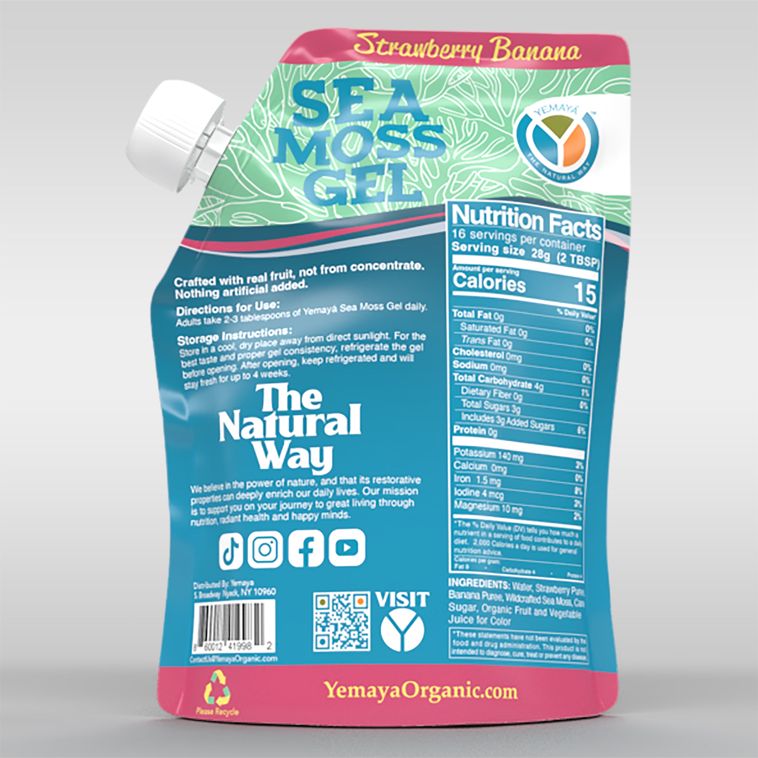 Strawberry Banana Pouch