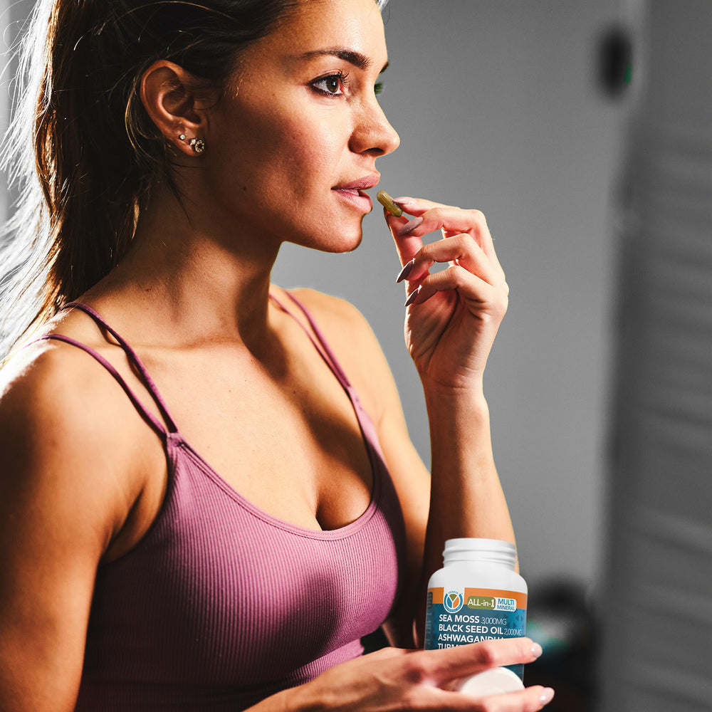 Multi-Mineral Sea Moss Black Seed Capsules