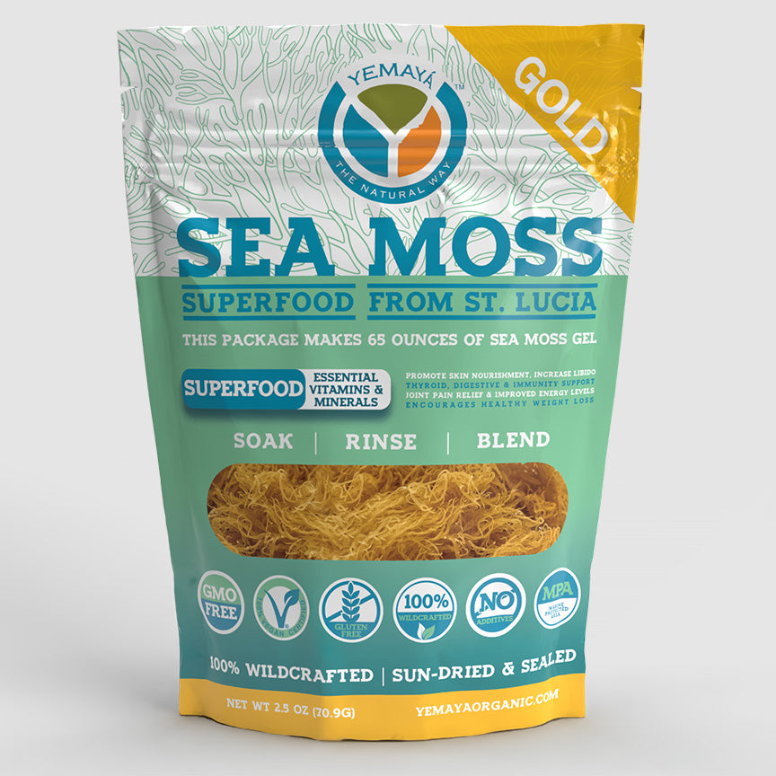 Wildcrafted GOLD Sea Moss